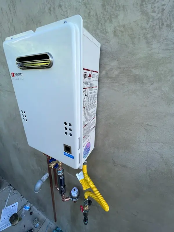 Tankless water heater installation for Groveland homes